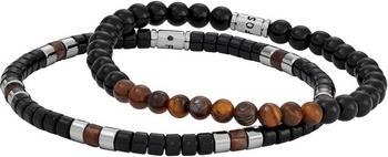 Immagine prodotto Fossil Elegante set di bracciali da uomo con perline JGFTSET1064