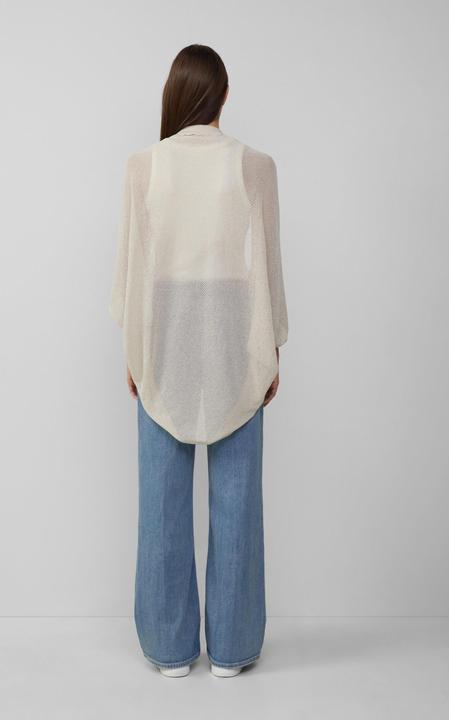 Produktbild s.Oliver Indoor-Poncho Strickponcho mit Glitzergarn (One Size)