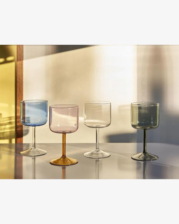 Produktbild HAY Kelchgl??ser im Duo TINT Hellrosa (25 cl, 2 Gläser, Rotweingläser)