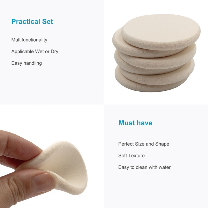 Actual product image Intirilife Make Up Schwamm (6-tlg. Set)