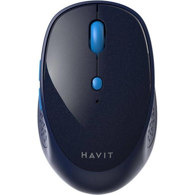 Thumbnail - Havit Wireless mouse MS76GT plus (blue) (Kabellos), Maus, Blau