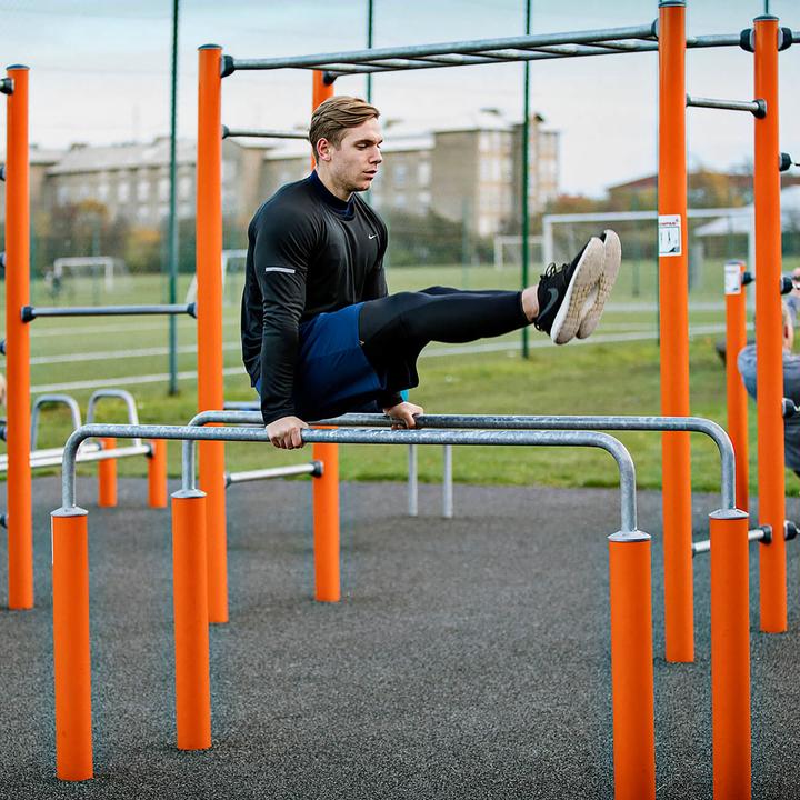 Actual product image Kompan Outdoor fitness equipment parallel bars