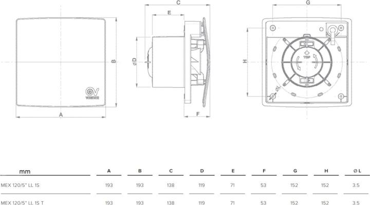 Image du produit Vortice Punto Evo Flexo MEX