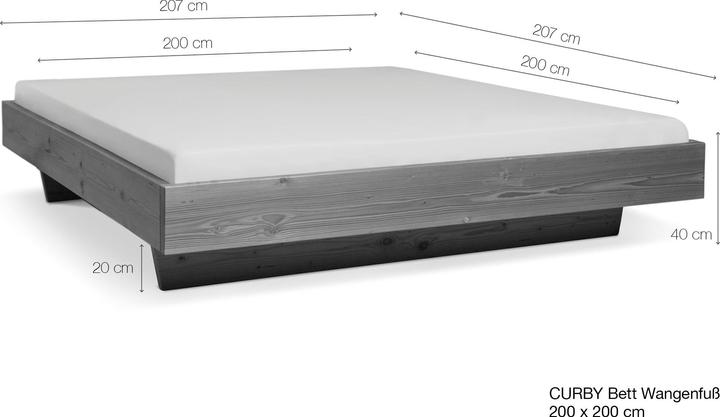 Produktbild Möbel-Eins Curby (200 x 200 cm)