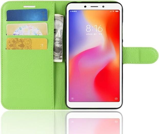 Produktbild MU Classic Litchi Leder Bookcover Series (Xiaomi Redmi 6A)