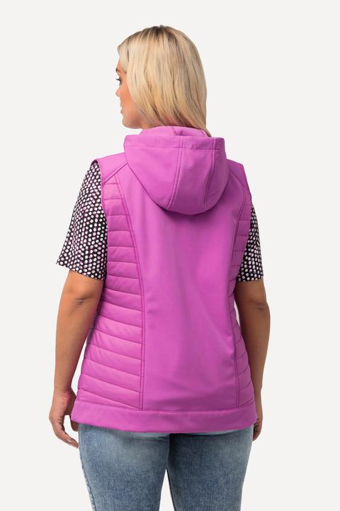 Image du produit Ulla Popken Gilet à capuche hybride HYPRAR, imperméable (46, 48)