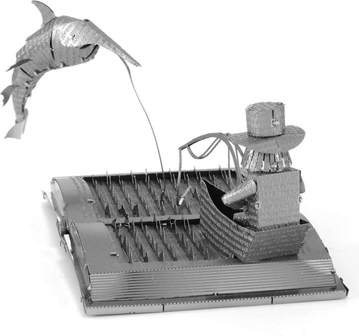 Produktbild Metal Earth constructie speelgoed The Old Man & The Sea Book Sculpture