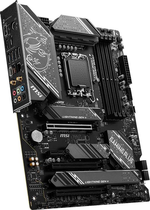 Immagine prodotto MSI Z790 Gaming Plus Wifi (Z790,S1700,ATX,DDR5) (LGA 1700, Intel Z790, ATX)