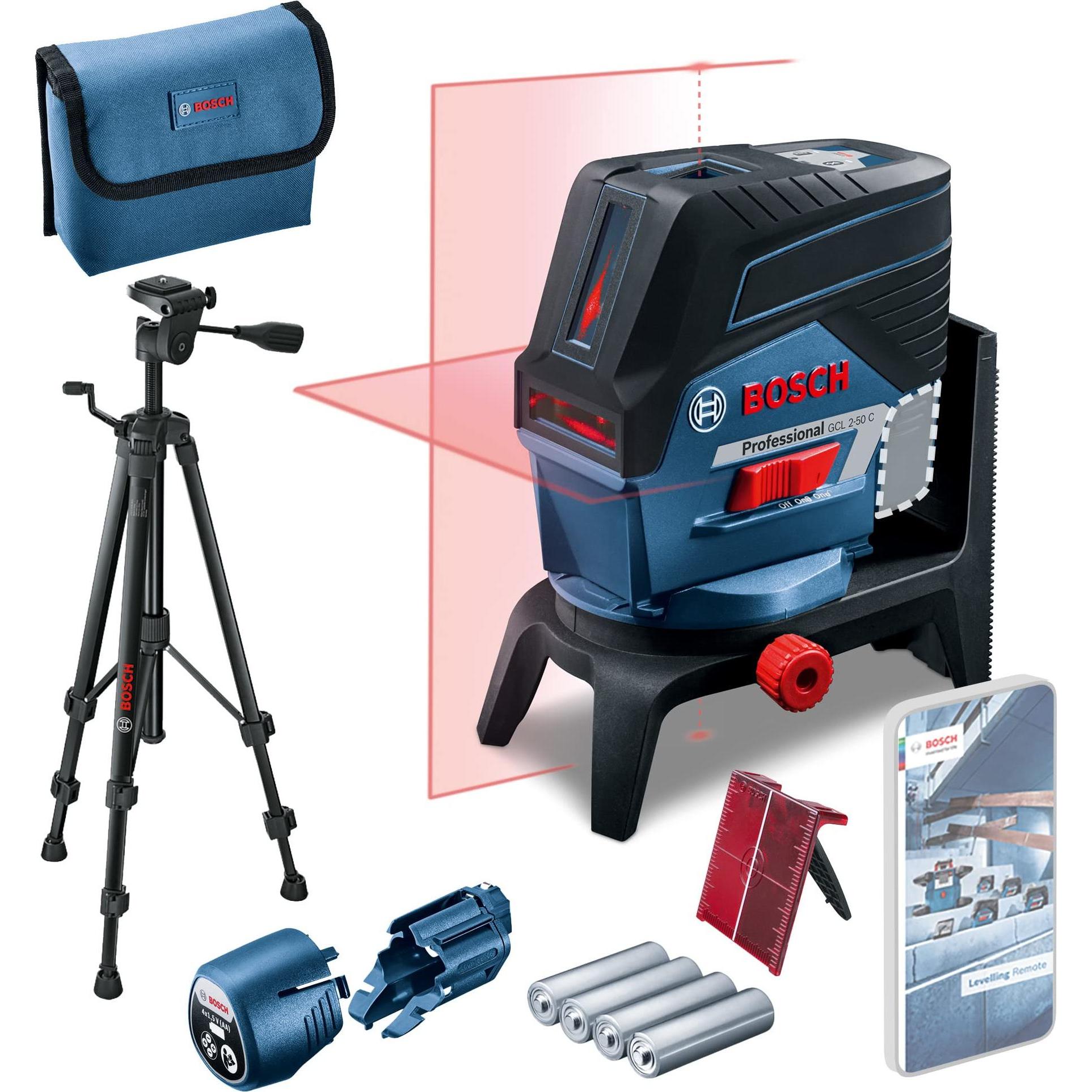 Bosch Professional, Laser lineare, Selfni laser punto e linea