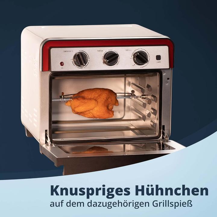 Produktbild KHG Mini-Backofen Retro MBO-22CS