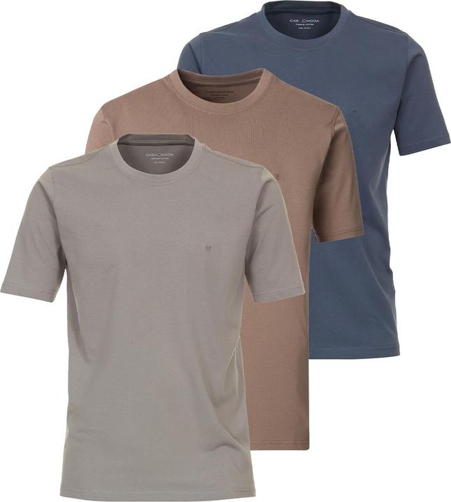 Produktbild Casamoda 3er Pack Basic T-Shirt (XXL)