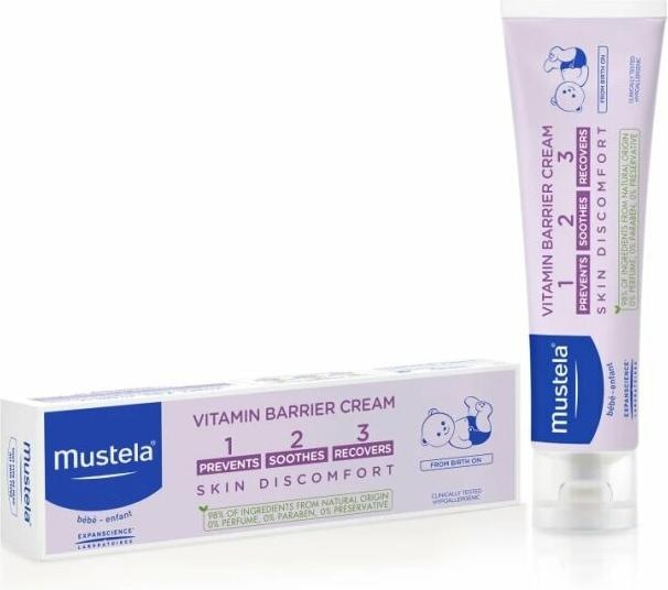 Actual product image Mustela Wound protection cream 1 > 2 > 3