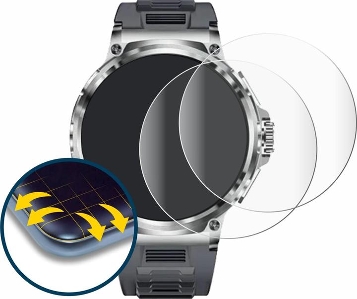 Produktbild BROTECT Fullscreen Schutzfolie Displayschutz Folie Klar Transparent