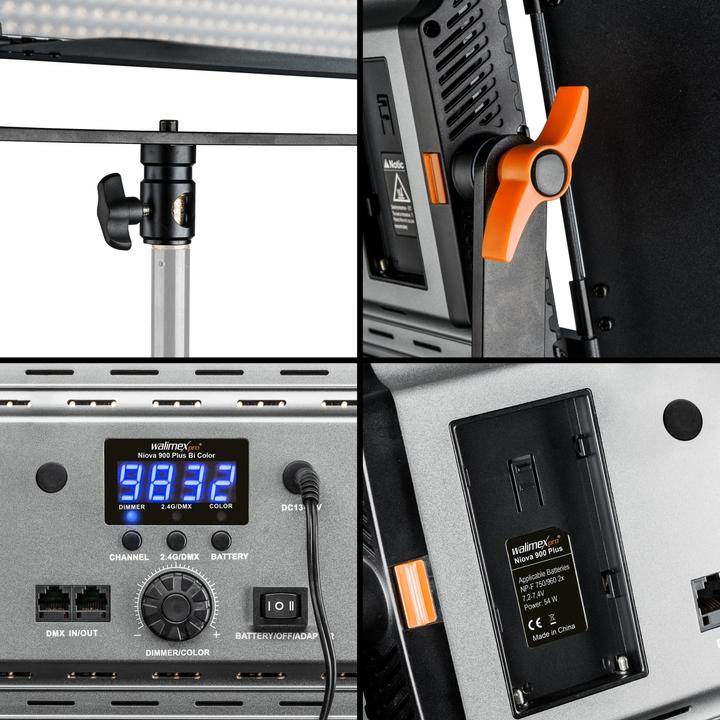 Actual product image Walimex Niova 900 Plus Bi Color WT-806 (Studio light)