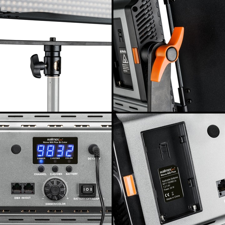 Immagine prodotto Walimex Niova 900 Plus Bi Color WT-806 (Luce studio)