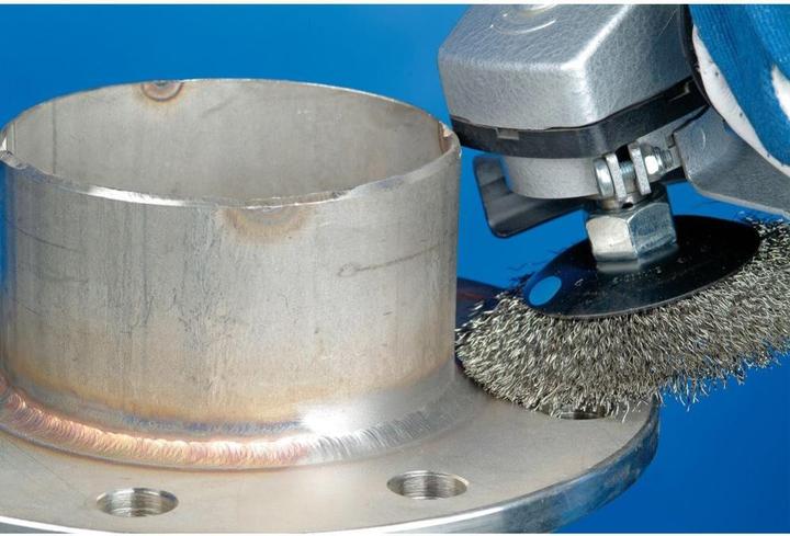 Actual product image Pferd Conical brush unknotted KBU Ø 115 x 10 mm M14 stainless steel wire 0,35 for angle grinder 1 pc.