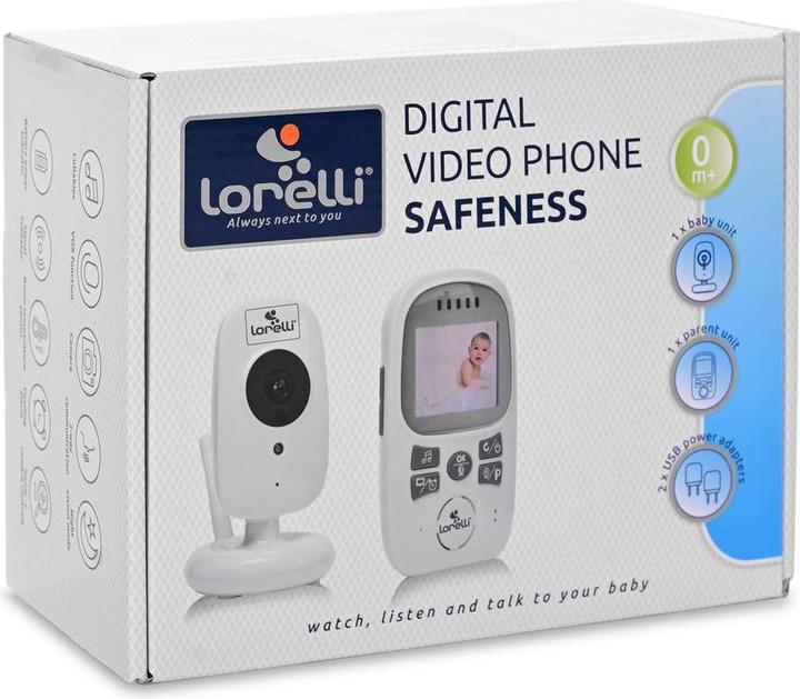 Immagine prodotto Lorelli Baby monitor Sicurezza, visione notturna (Video e audio, 300 m)