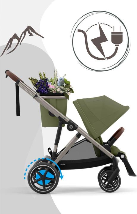 Actual product image Cybex e-Gazelle S Kinderwagen mit E-Antrieb