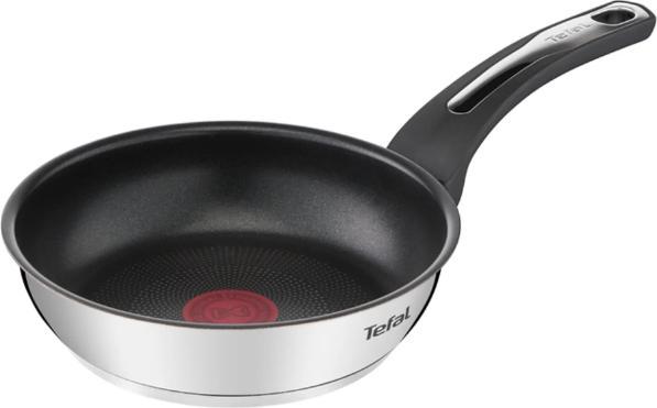Actual product image Tefal Emotion 24 cm frying pan in stainless steel E30004 (24 cm, Frying pan, Stainless steel)