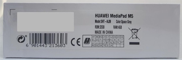Image du produit Huawei MediaPad M5 (4G, 8.40", 32 Go, Gris sidéral)