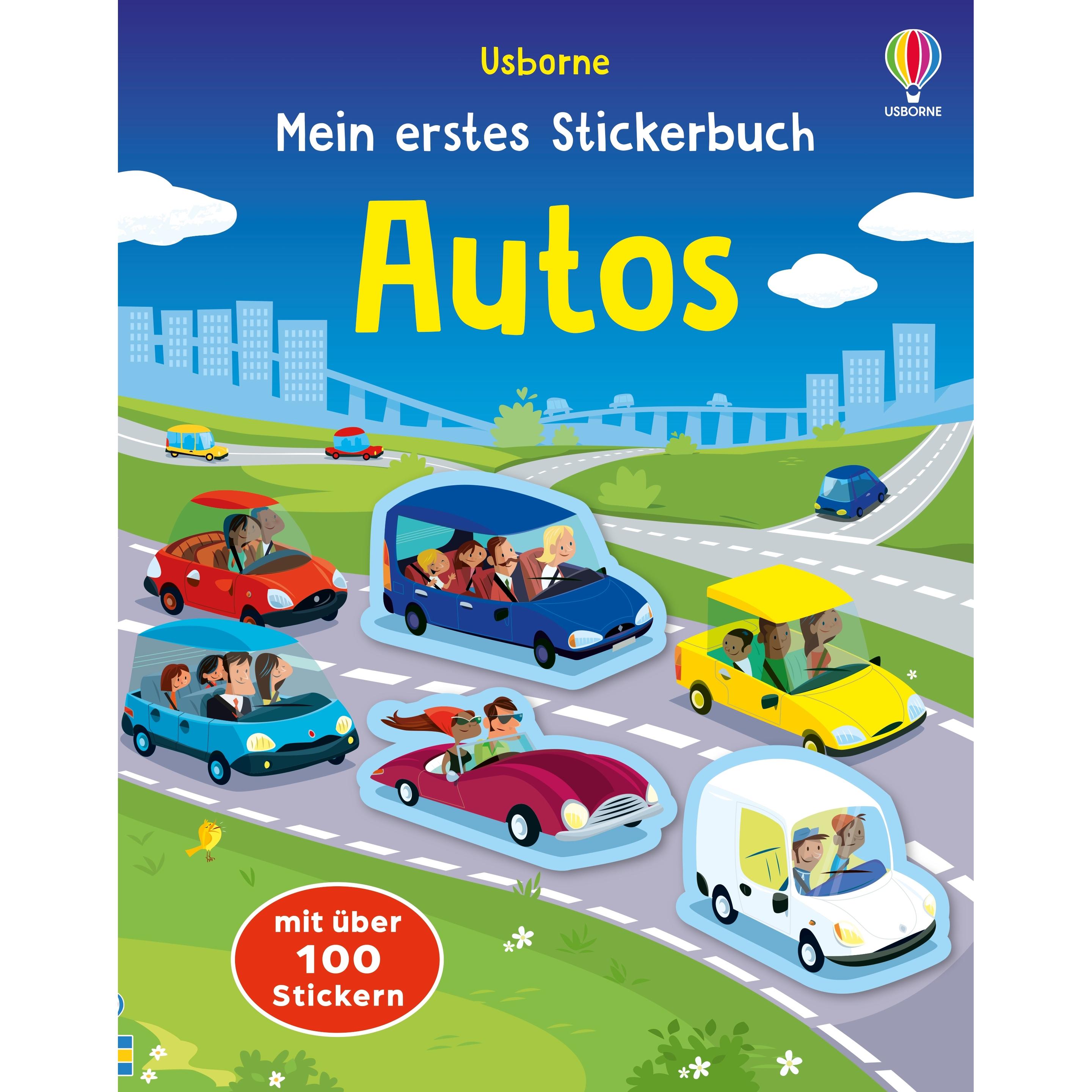 Usborne Publishing, Sticker, Mein erstes Stickerbuch: Autos