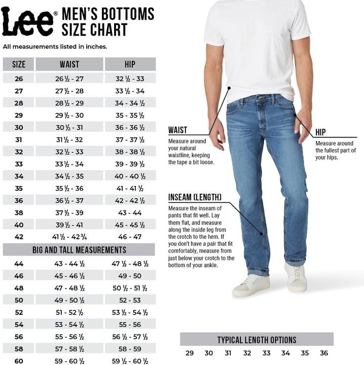 Productafbeelding Lee Jeans Regolare Gamba Dritta (W38/L34)