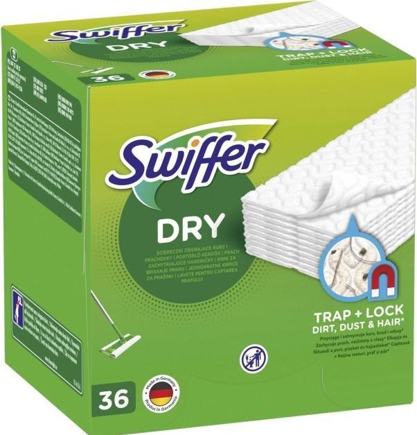 Actual product image Swiffer Sweeper Refills Dry with fragrance (36 pcs.)