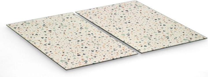 Actual product image Zeller Present "Terrazzo" hob cover/cutting board set