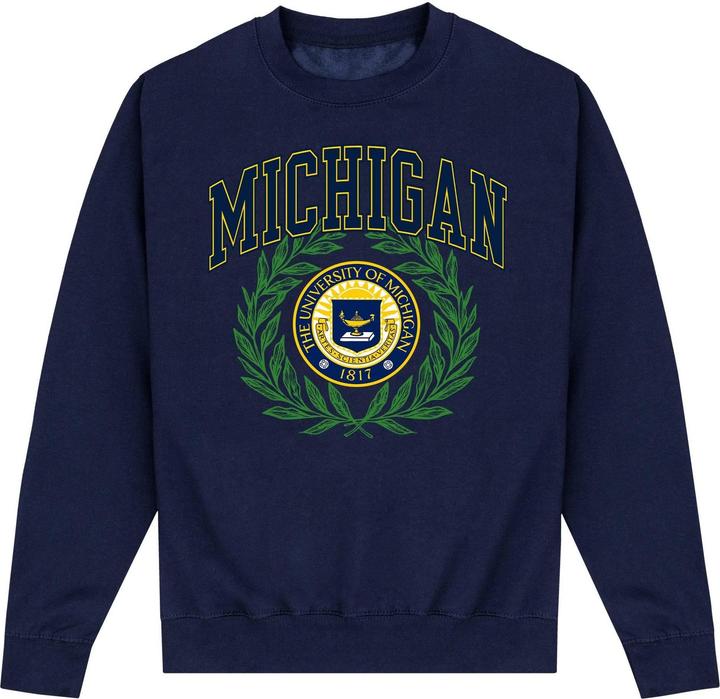 Actual product image Park Fields Unisex Adult University of Michigan Sweatshirt (L)