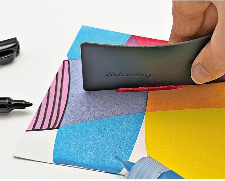 Actual product image Marabu - Rakelkunst mit Acrylfarben (25 ml)