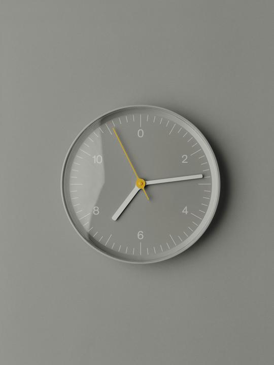 Actual product image HAY - Wall Clock - W26.5 cm - Grey (26.50 cm)