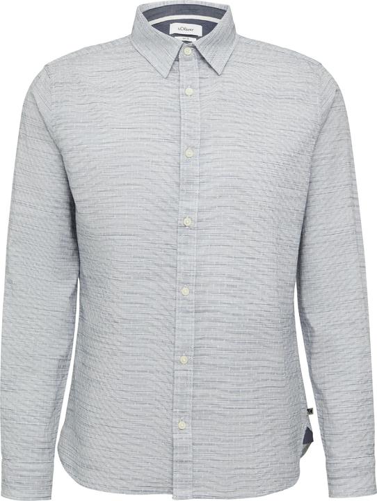 Immagine prodotto S.Oliver Hemd Slim Fit: Strukturiertes Hemd mit Kentkragen (XXL)