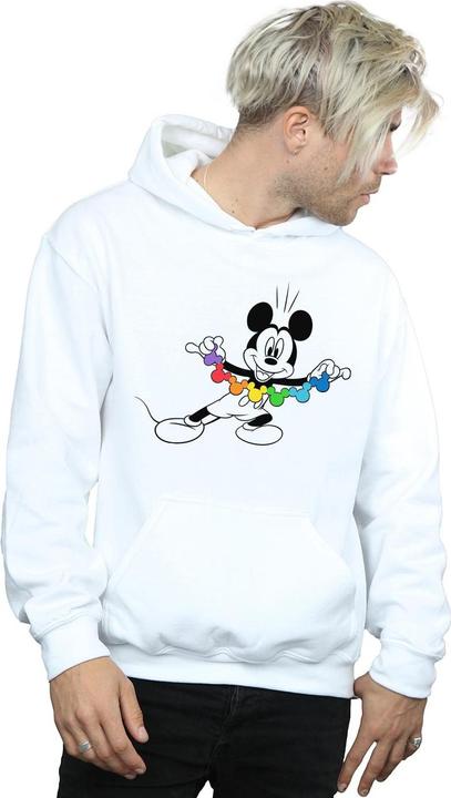 Image du produit Disney - Sweat à capuche MICKEY MOUSE RAINBOW CHAIN - Homme (XXL)