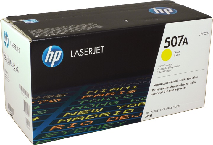 Actual product image HP 507a (Y)