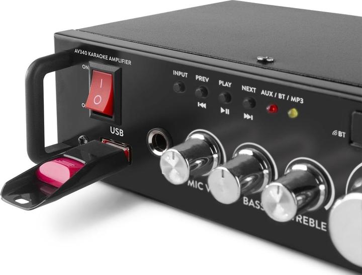 Actual product image Max Karaoke Amplifier AV340 (Amplifier)