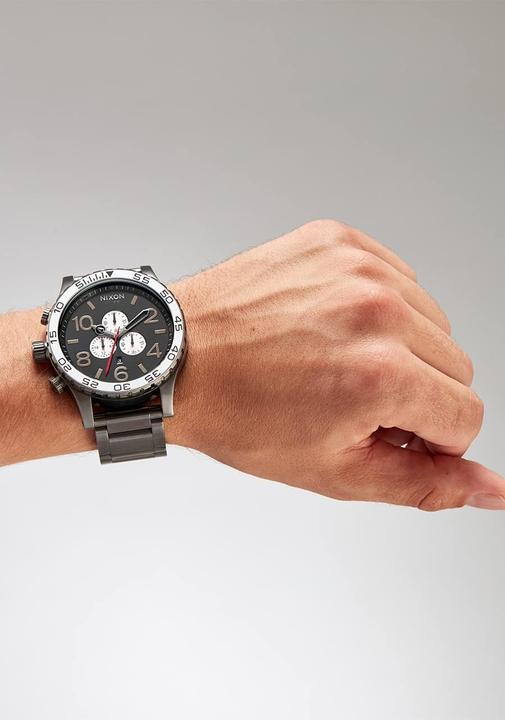 Actual product image Nixon Oversized Chronograph Watch with 300 Meter Water Resistance (Chronograph, 51 mm)