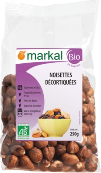 Actual product image Markal Peeled hazelnuts (250 g)