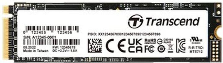 Image du produit Transcend 256 Go M.2 2280 PCIe Gen4x4 NVMe 3D TLC B (256 Go, M.2 2280)