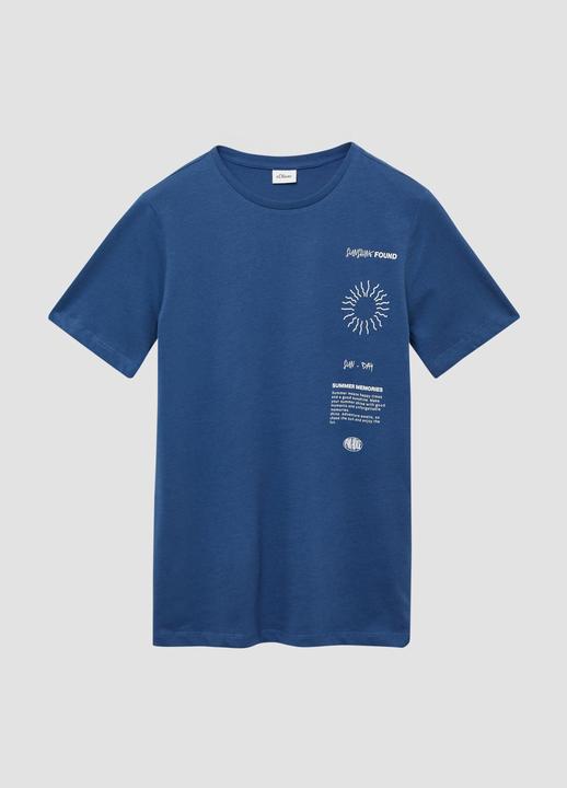 Produktbild S.Oliver T-Shirt Jersey-T-Shirt mit Frontprint (134, 140)