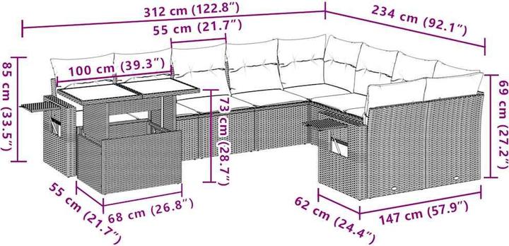 Produktbild vidaXL Margaret