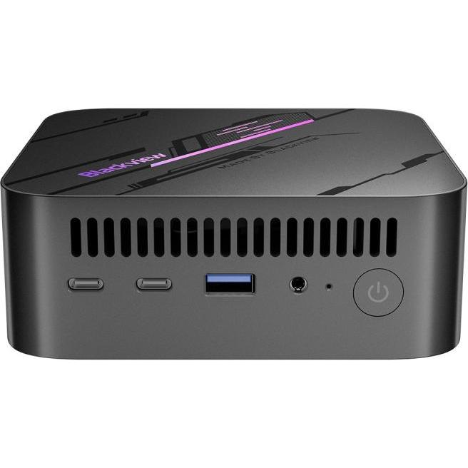 Thumbnail - Blackview MP100 Mini PC 16GB 512GB W11P (AMD Ryzen 7 5700U, 16 GB), PC, Schwarz