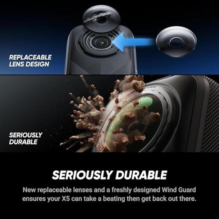 Immagine prodotto Insta360 X5 360-Grad-Action-Camera (Bluetooth, WiFi)