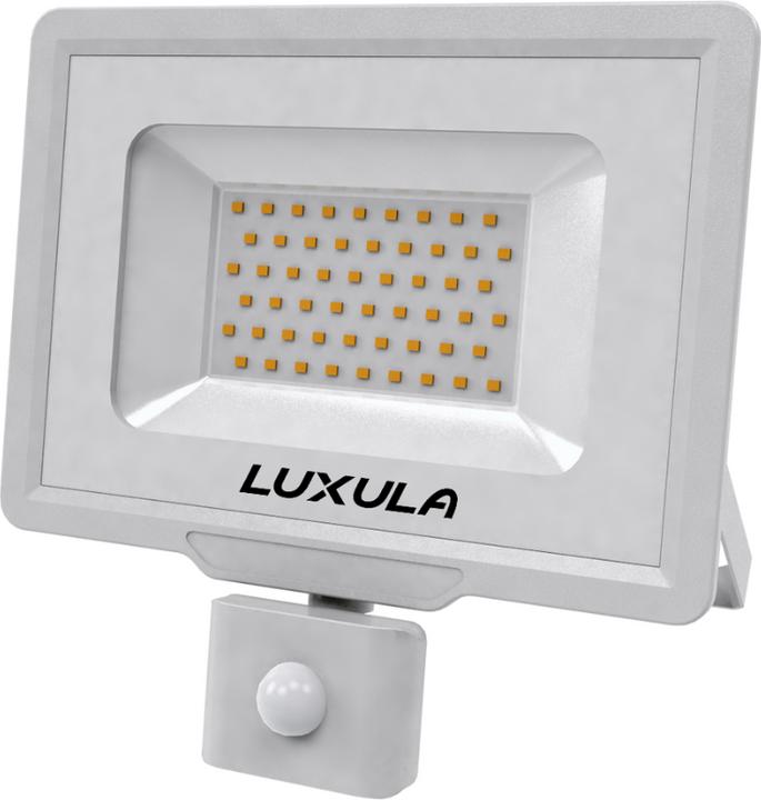Luxula LED-Fluter mit Bewegungsmelder (5000 lm, IP65)