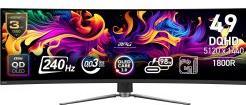 Image du produit MSI MPG 491CQPXDE QD-OLED (5120 x 1440 pixels, 49")