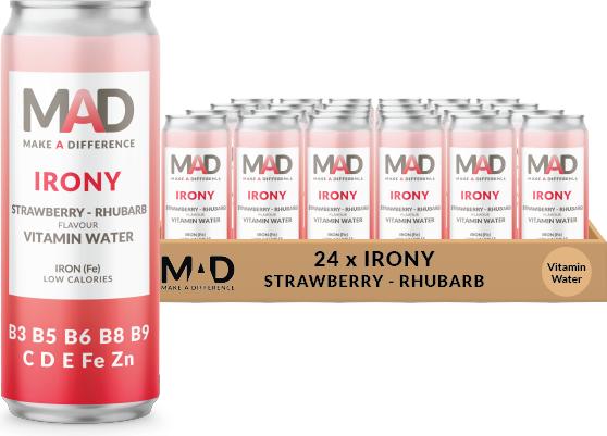 Produktbild MAD Irony (Erdbeere, Rhabarber, 24x)