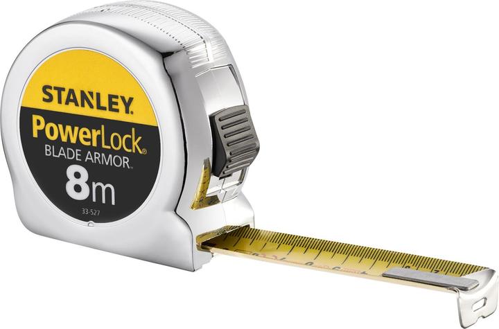 Actual product image Stanley Rollmeter Powerlock 8m Micro (Metric)