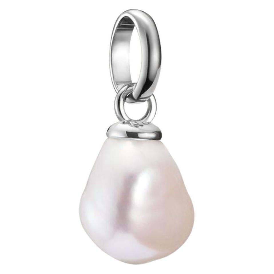 Thomas Sabo, Kettenanhänger, Charm-Anhänger Süsswasserzuchtperle Connect Silber, (Sterling Silber)