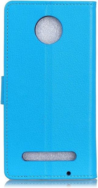 Produktbild MU Classic Litchi Leder Bookcover Series (Motorola Moto Z3 Play)