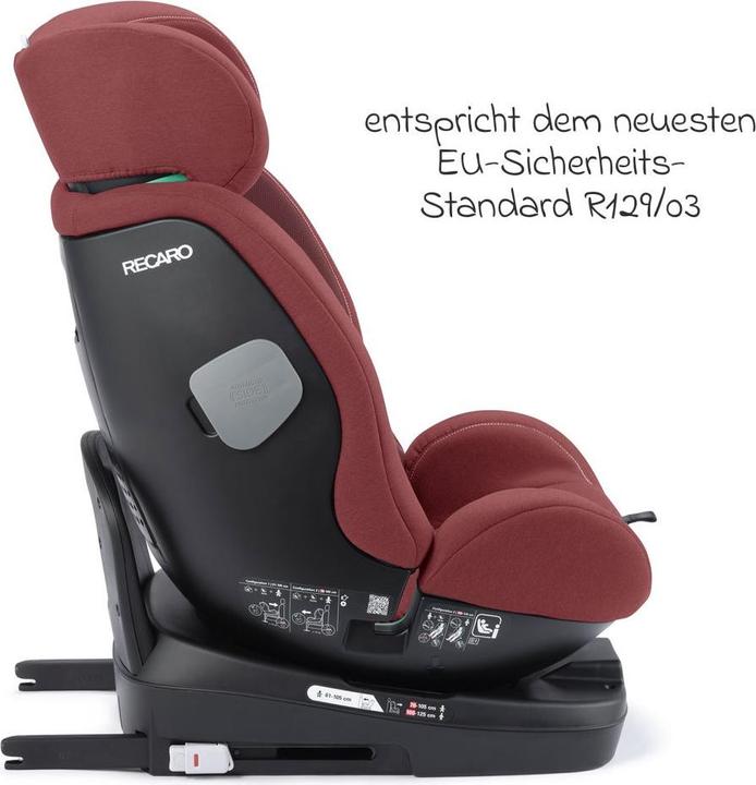 Actual product image RECARO Salia 125 Kid Reboard child seat (61-125 cm) (Reboarder, ECE R129/i-Size Standard)