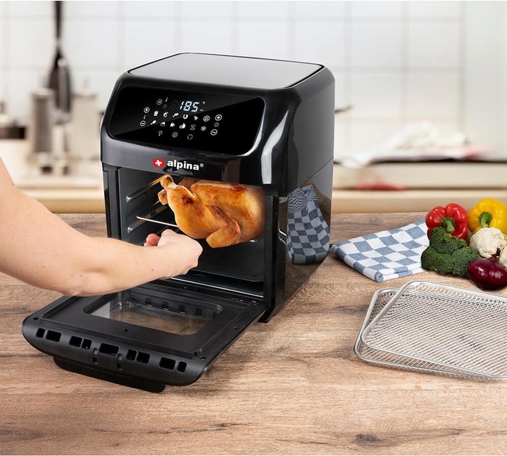 Actual product image alpina Oven air fryer 12L 230V (EU plug)